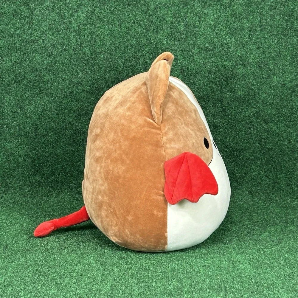 Squishmallow Halloween Reginald Corgi Devil Bat Costume Soft Plush 12